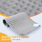 Electric Heating Blanket Thermal Pads Warmer 9 Levels Heated Mat Soft&Safe Winter Body Back Leg Warmer Pads Home Use  60*30cm
