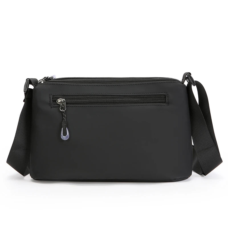 Crossbody bag, unisex, suitable for daily commuting, cell phone bag, horizontal style messenger bag