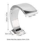 Swimming Pool Waterfall Fountain Rounded Arc Fountain Stainless Steel Pool Water Fountain Pond Garden Decor Hardware Faucet