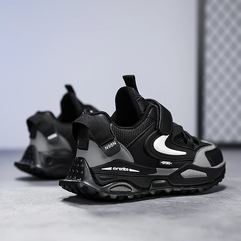 Children Shoes Children Casual Shoes 2025 New Deisgn PU Leather Sneakers for Kids Fashion Sports Shoes Boys Girls Comfortable Walking Shoes