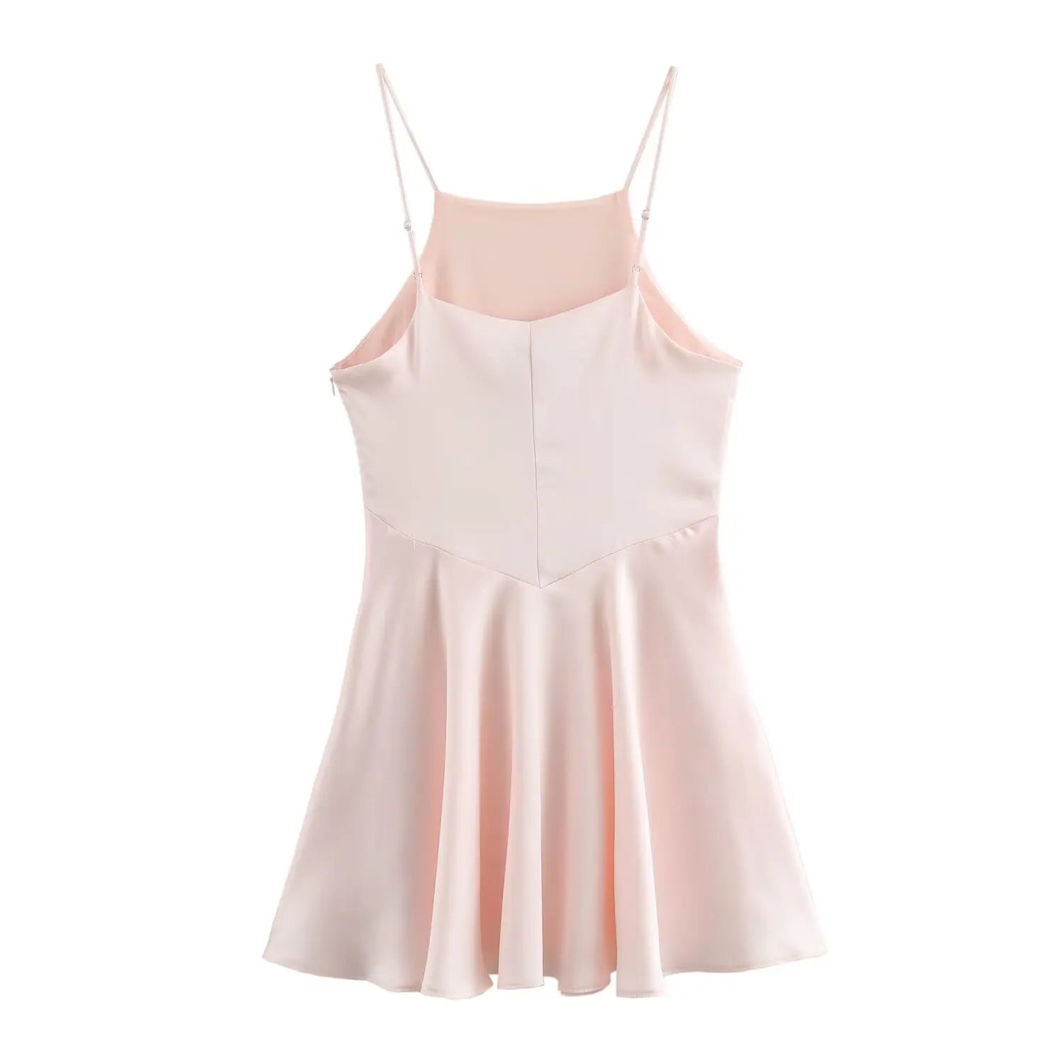 women's dresses 2025 New Fashion Women's Long Dresses Women's Satin Texture Short Dresses