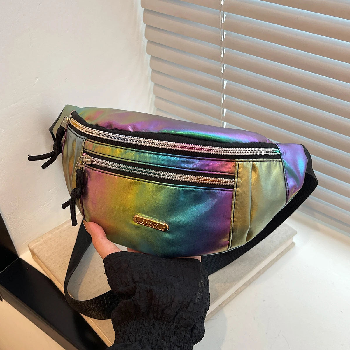 Fanny Packs Waist Pack for Women Waist Bag Travel Sports Running Crossbody Chest Bag Belt Bag Sling Purse Shoulder Bags