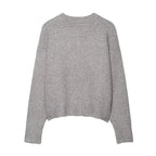 Women's Sweater 2025 New Soft Knit Jacket Casual Fashion Women's Single-Breasted Short Top