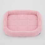 Pet Bed Soft Plush Square Kennel Cat Large Medium Small Dogs Bed Cushion Pet Accessories Cat Dog Sleep Pad House
