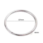 925 Sterling Silver 4MM Bangle Bracelets For Women Luxury Quality Jewelry Wholesale   Jewellery
