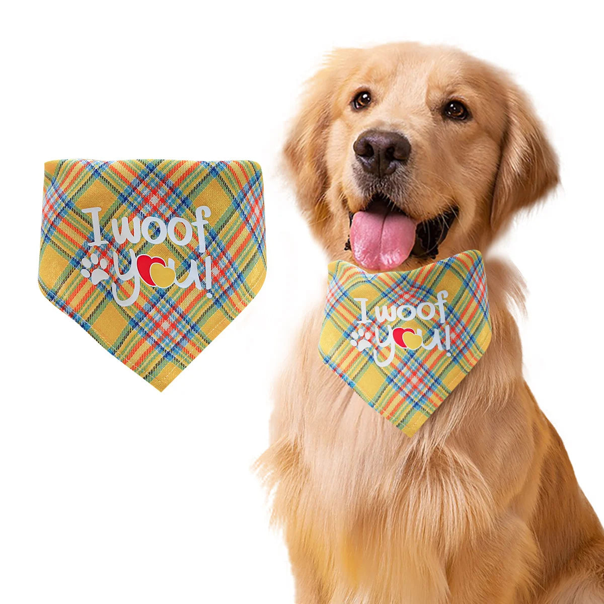 Pet Bandana Festival Costume Dogs Party Neck Scarf Collar Holiday Dress Up Double Layer Dog Tassels Bandanas