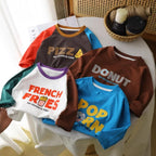 Children T-shirt  Autumn T-shirt for Kids Long Sleeve Girls Tops Boys Tees 1-10years School Baby Blouse Toddler Outerwear