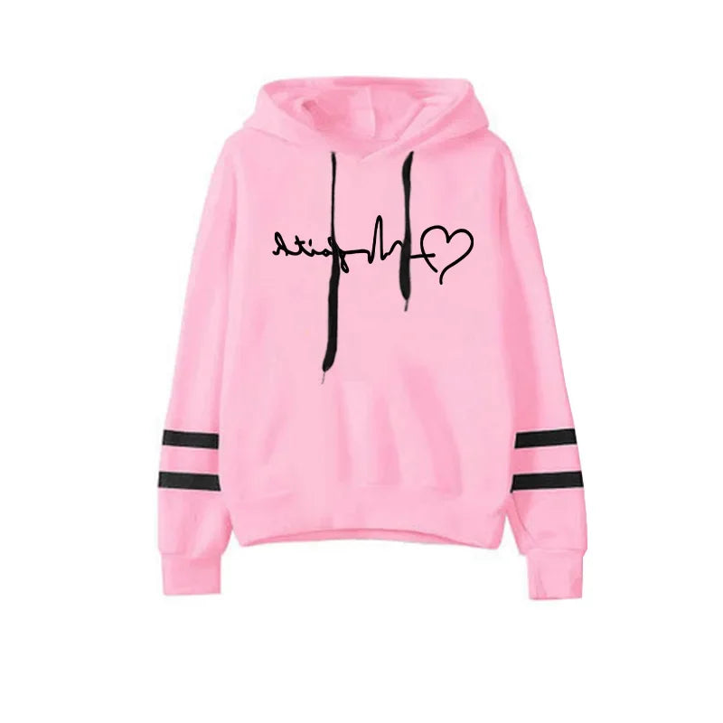 2025 women's hoodies Autumn Winter Fashion Hoodies for Women New Arrival Girls Cute Pullover Daily Casual Sports Hooded Sweatshirts Outdoor Tops