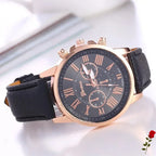 Luxury brand for women's leisure watches; top quality leather dress watches with simple design and water resistance.