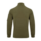 2025 Men Hoodie Autumn Winter Stand Up Collar Hoodie Casual Zipper Outdoor Wear Fashion Men's Clothing Coat