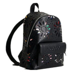 European, American, Spanish original single backpack, light luxury, fashionable hollow flower designer's large capacity backpack