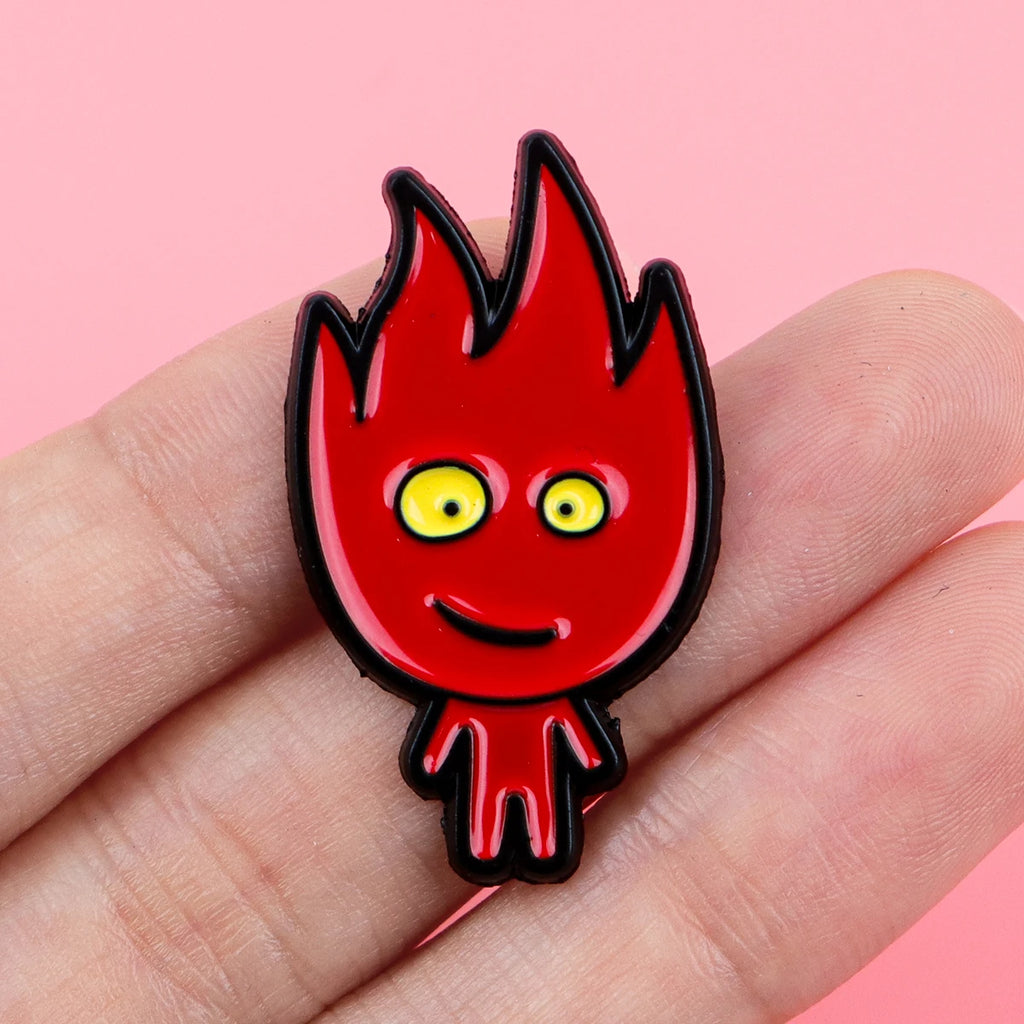 Cute Adventure Game Brooches for Clothing Enamel Pins Briefcase Badges Lapel Pins for Backpack Kids Jewelry Collections