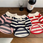 name-branded clothes Fashion Pet Dog Striped Shirt Summer Puppy Clothes Cute Cat Vest Breathable Dog Thin Shirt Pet Kitten Clothing Chihuahua Clothes