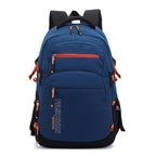 Backpack, casual bag, shock-absorbing, water-resistant, wear-resistant, large-capacity student bag, breathable travel bag