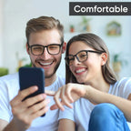 Classical Blue Light Blocking Glasses Square Computer Glasses Nerd Eyeglasses Frame Anti Blue Ray Computer Game Glasses