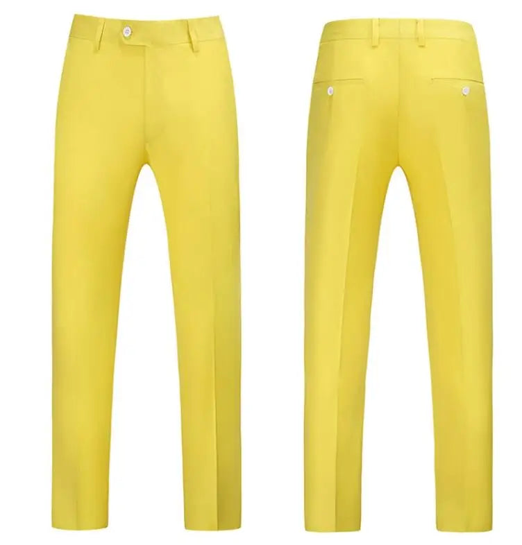 Men Formal Pants, 2025 New Elegant Man Office Work Pant, Casual Polyester Fiber Trousers Men 17 Colors Pantalones Hombre