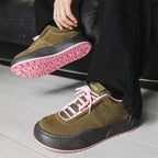 Men's Footwear Trendy Men's Shoes Autumn Winter 2025 New Casual Sporty Versatile Bread Shoes Polyester Sole Comfortable