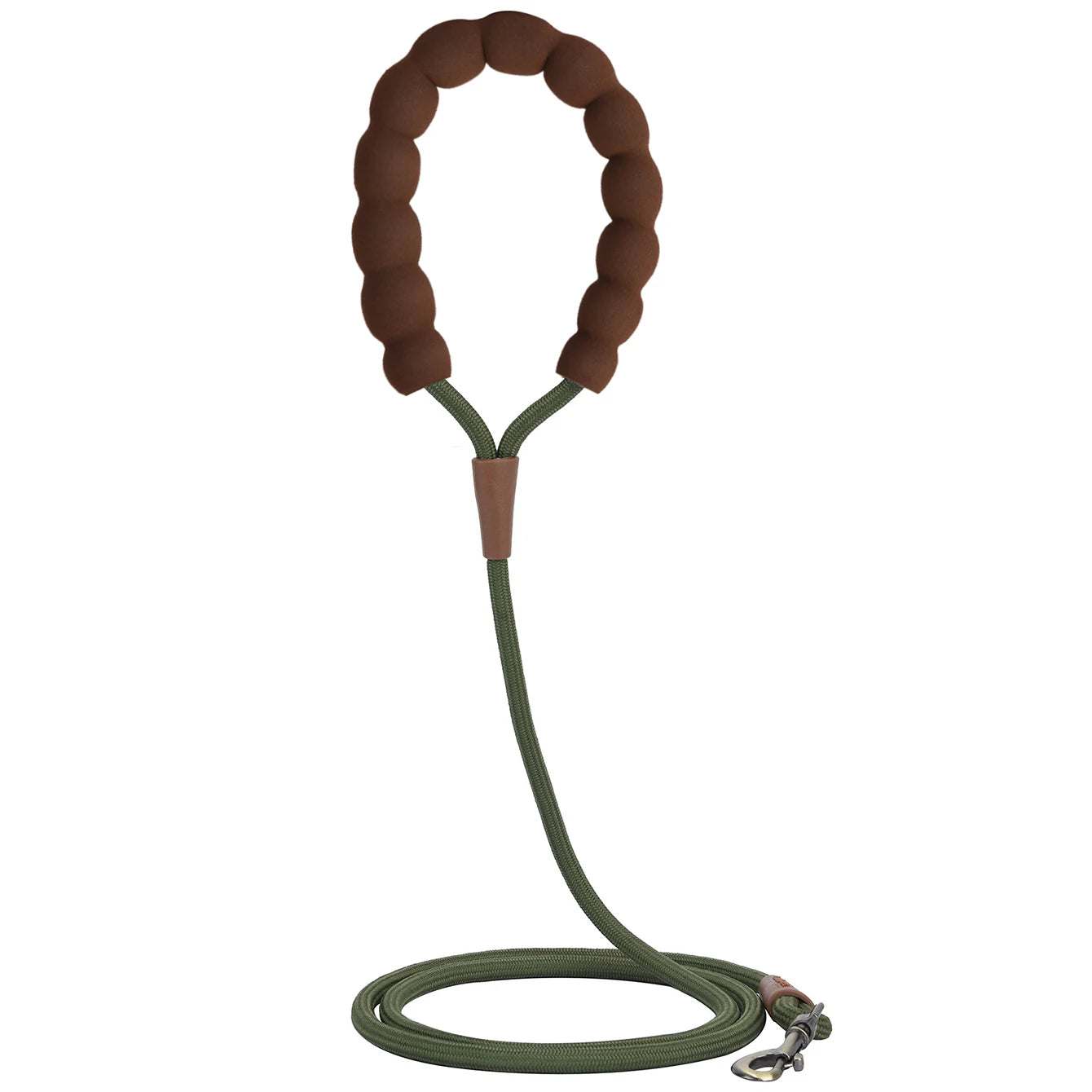 LL039--pet dog leash, 1.5-meter high density rope, soft handle, alloy buckle. Pet Leash