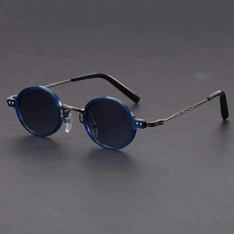 Round Sunglasses Man New FashionOutdoor Shades for Driving Women Brand Designer Vintage Fashion Sun Glasses Trendy Glasses UV400