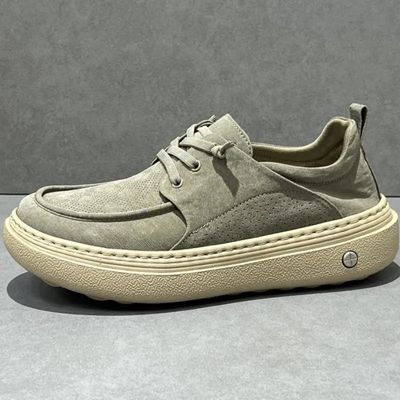 Men's Cosy Fashionable Comfortable Flat Footwear Fall New Men Casual Shoes Retro Lightweight Breathable Non-Slip Mens Sneakers