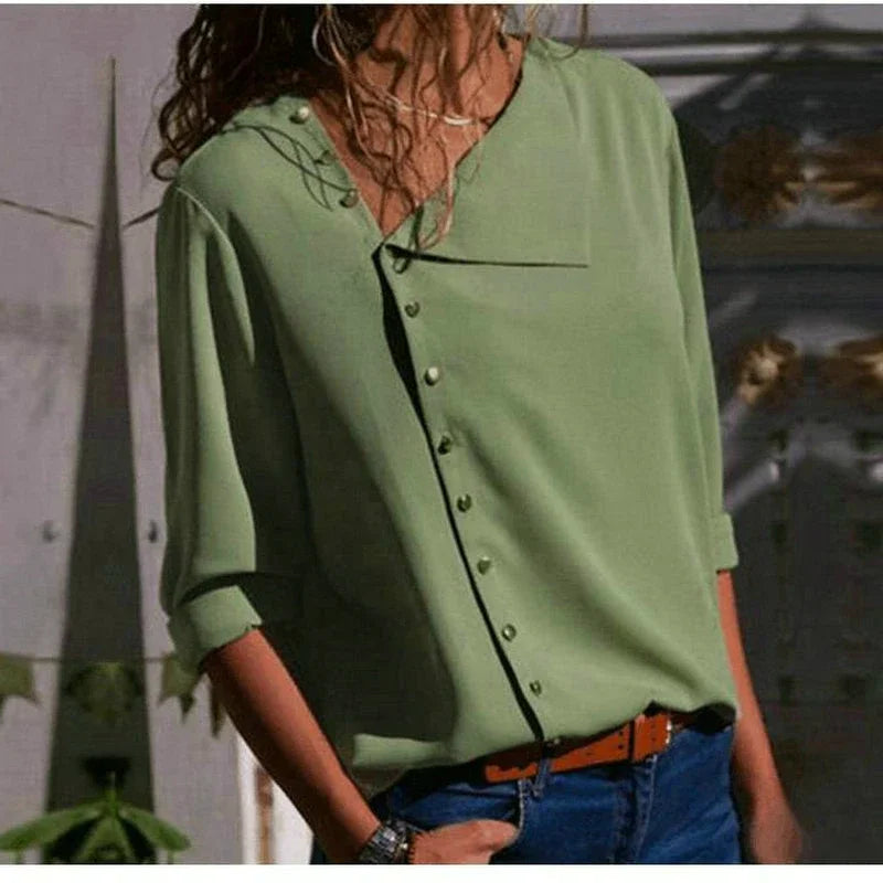 Women Blouse Shirt 2025 Autumn Office Ladies Blouses Long Sleeve Womens Tops and Blouses Work Black Top Female Blusa Plus Size