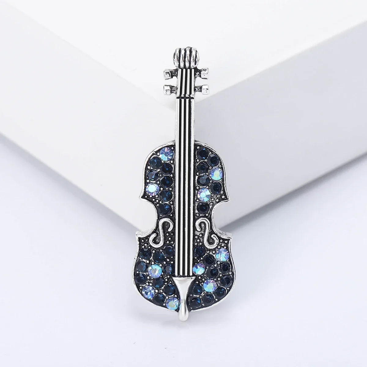 Enamel Cello Musician Brooches for Women Unisex Musical Instrument Pins Multi-color Available Office Party Accessories Gifts