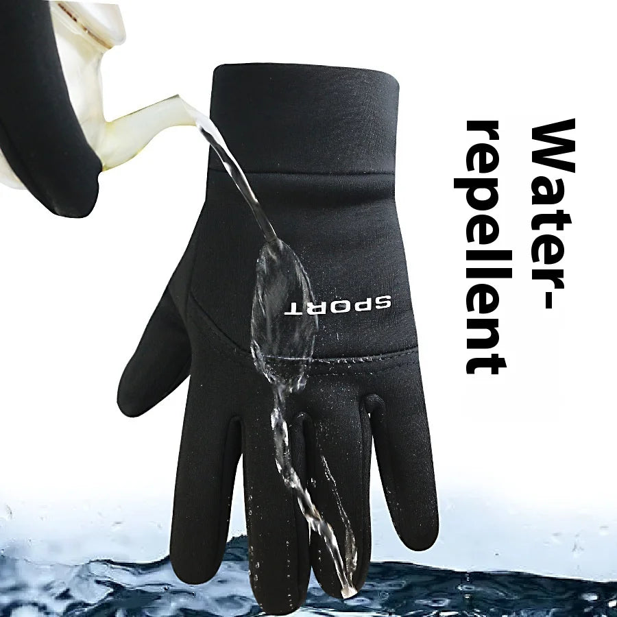 Winter Riding Glove - Touchscreen Ski Snow Motorcycle Bike Gloves, Waterproof Thermal Insulated for Men, Outdoor Sports