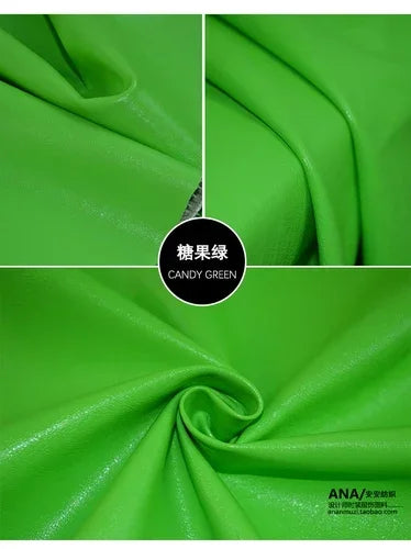 Artificial Leather Fabric Texture Soft Leather Micro Elastic Suit Clothing Designer Wholesale Cloth for Diy Sewing Material