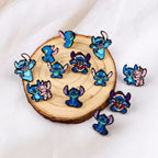 Cute Stitch Stud Earrings for Women Piercing Women's Stainless Steel Jewelry Fashion Accessories Gift for Girl