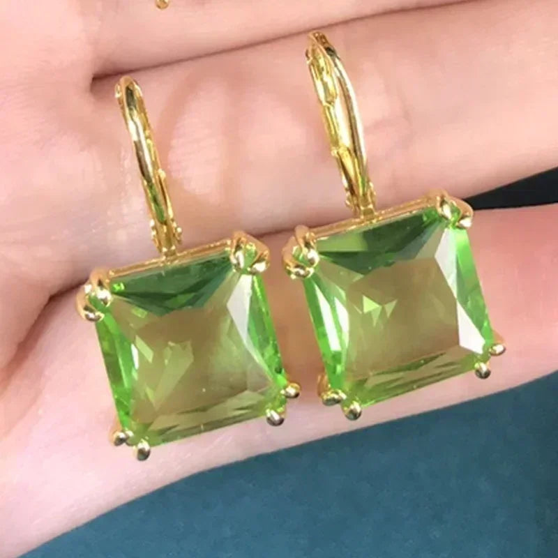 Original Drop Earrings 2025 New Trendy Crystal Fine Jewelry Sets Designer Earring Gift Party Jewelry for Women