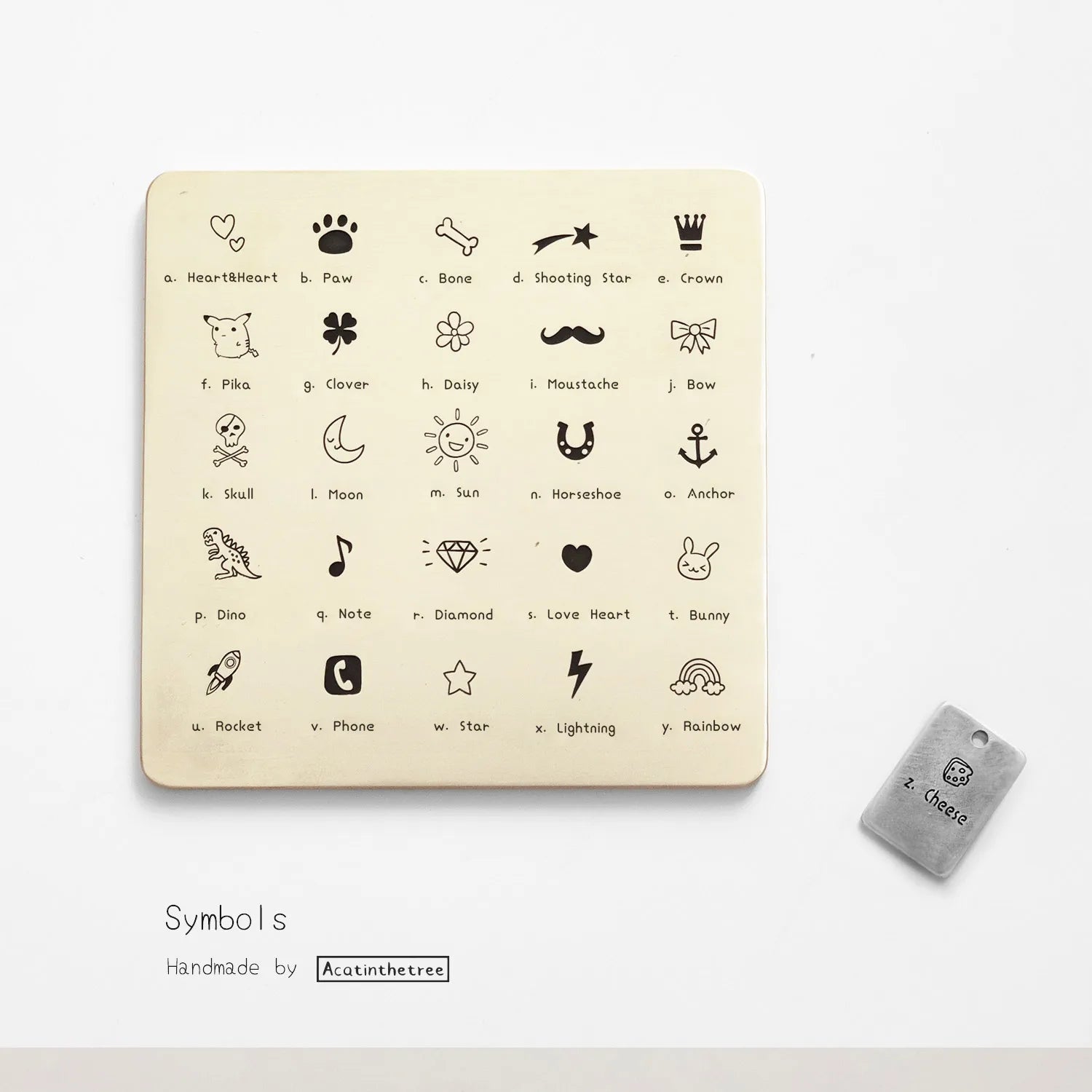 Custom Tags Personalized Cat Dog ID Tag MW007 Name with Cute Symbols Engraved Front and Back for Custom Pets Collar  Anti-Lost Metal Charm