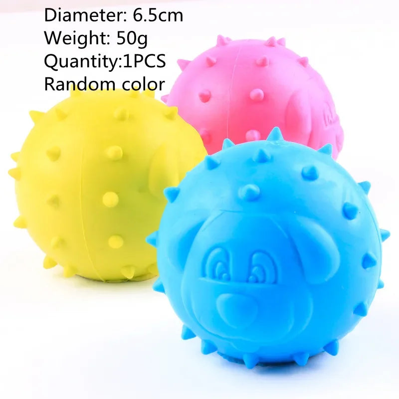 Cute Dog Toy Chew Rubber Toys for Small Dog Bite Resistant Non-toxic Pet Puppy Toys Interactive Training Pet Toys