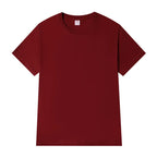 Women T-shirts 2025 Tops Solid Short Sleeve Loose O-neck  Cotton Casual Ladies Shirts Harajuku Korean Summer Woman Tshirts