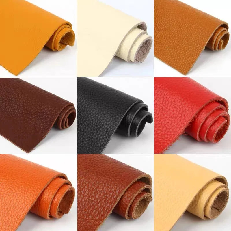 Leather material 1.5mm thick head layer leather sofa seat headboard soft package, whole imported leather fabric