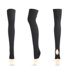 Leg Warmers New Adult Ballet Dance Stockings Yoga Warm Knit Shin Guard Sock Cover Extended Above Knee Stacking Socks 1 Pair