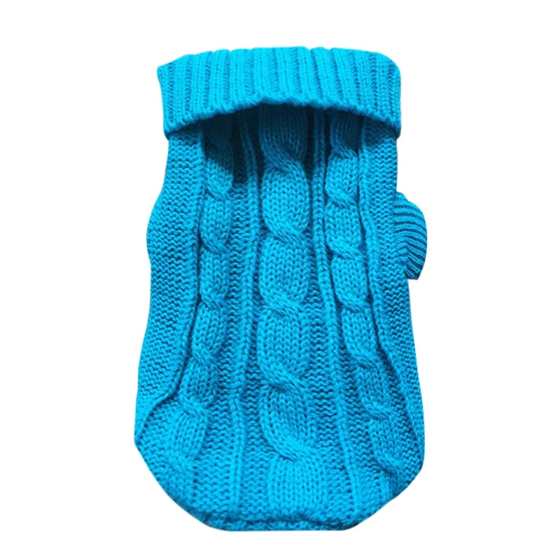 Pet Dog Sweaters Winter Pet Clothes for Small Dogs Warm Sweater Coat Outfit for Cats Clothes Woolly Soft Dog T Shirt Jacket