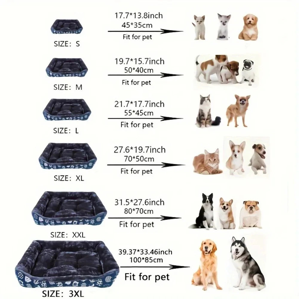 Pet Bed Bed Sofa Mats Pet Products Coussin Chien Animals Accessories Dogs Basket Supplies For Large Medium Small House Cat Bed
