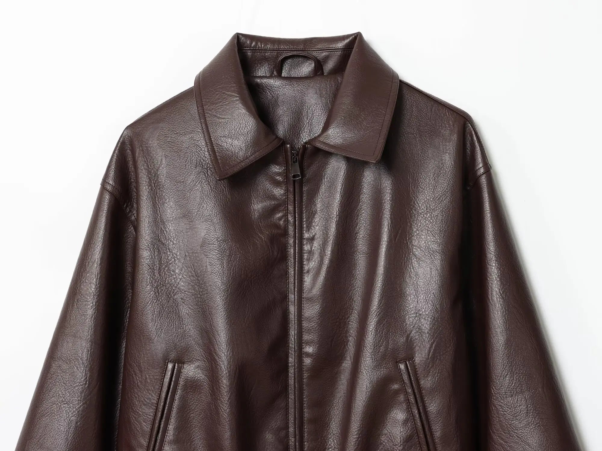Women's Jacket - New Fall Arrival Women's Fashion Faux Leather Pilot Jacket New Arrivals