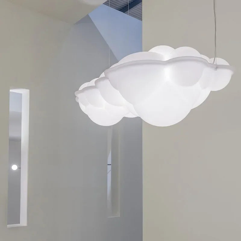Modern living room pendant light Nordic designer pendant light bedroom dining room decoration cream style ceiling cloud light