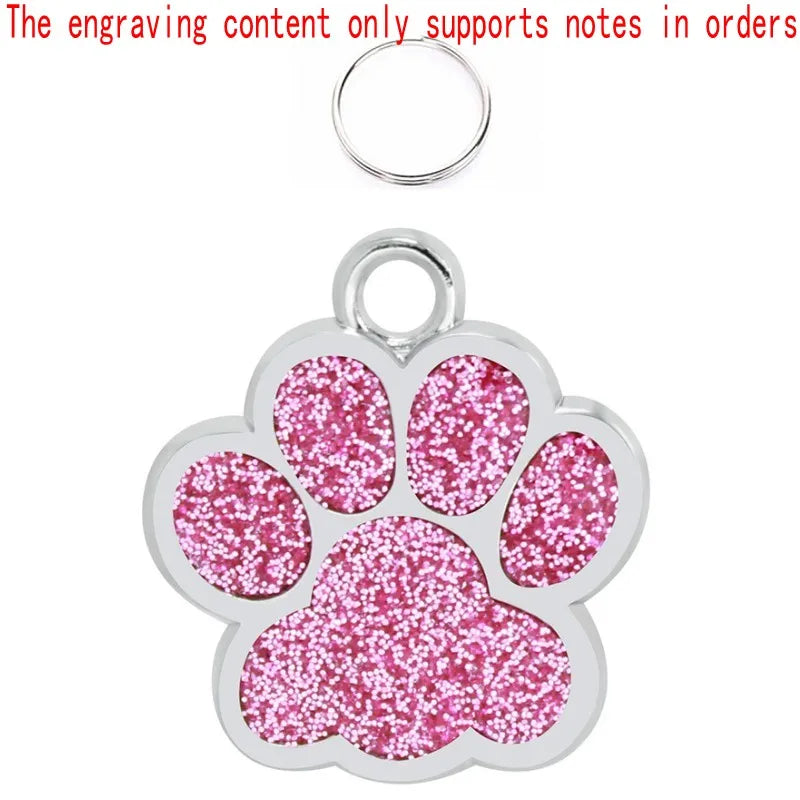 Personalized Custom ID Tag Pet Address Tags For Dogs Cats Engraved Collar Pendant Name Dog Tag Dogs Accessories Cats Items Custom Tags
