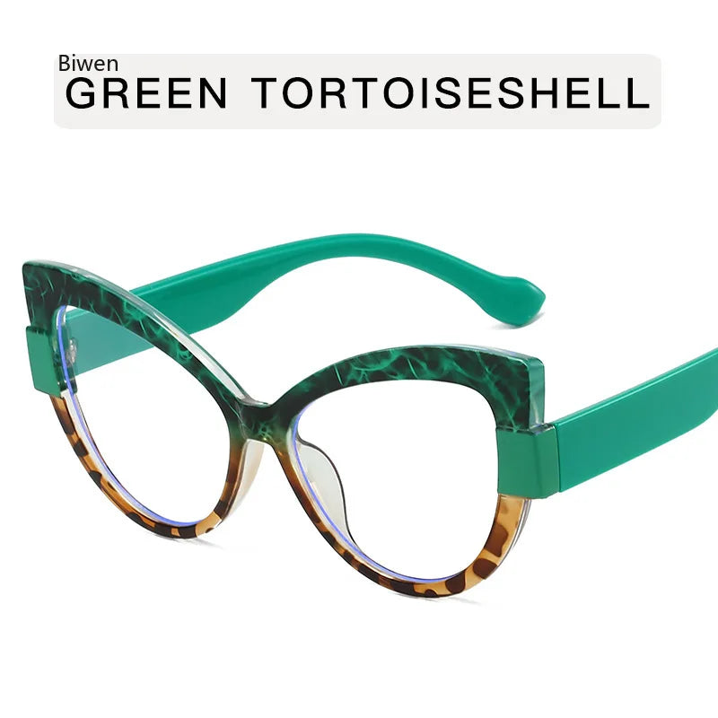 Fashion Brand Glasses Frame Women Computer Myopia Eyewear Frames Tr90 Ultra Light Eyeglasses Ladies Spectacle Frames Latest 2024