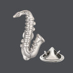 Men's brooch note music equipment rack drum violin guitar piano saxophone design Suit coat lapel pin women's backpack hat badge