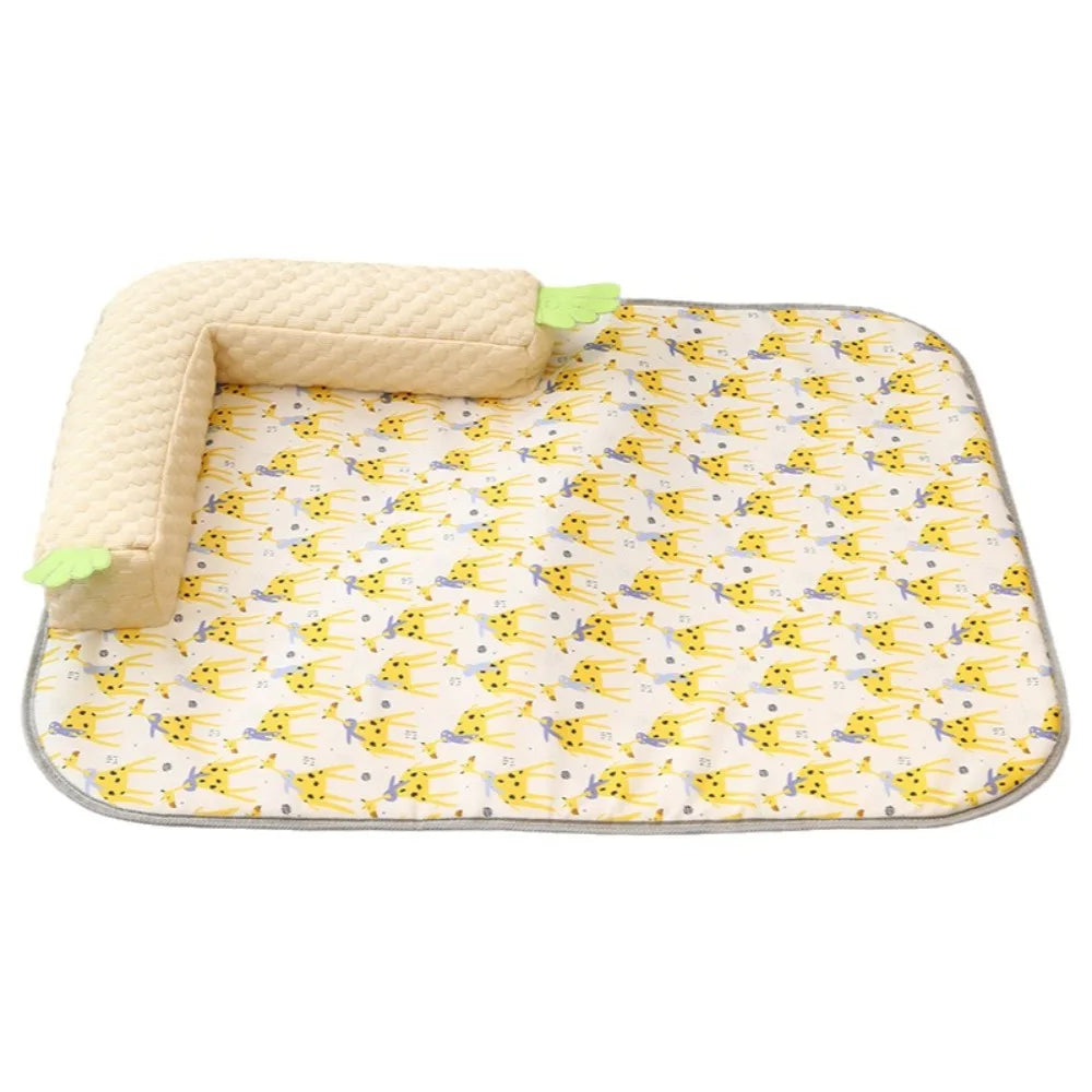 Pet Bed Mats Breathable Pet Cool Litter Washable Soft Dog Sleeping Mat Comfortable Cooling Kennel Mat for Puppy Cats