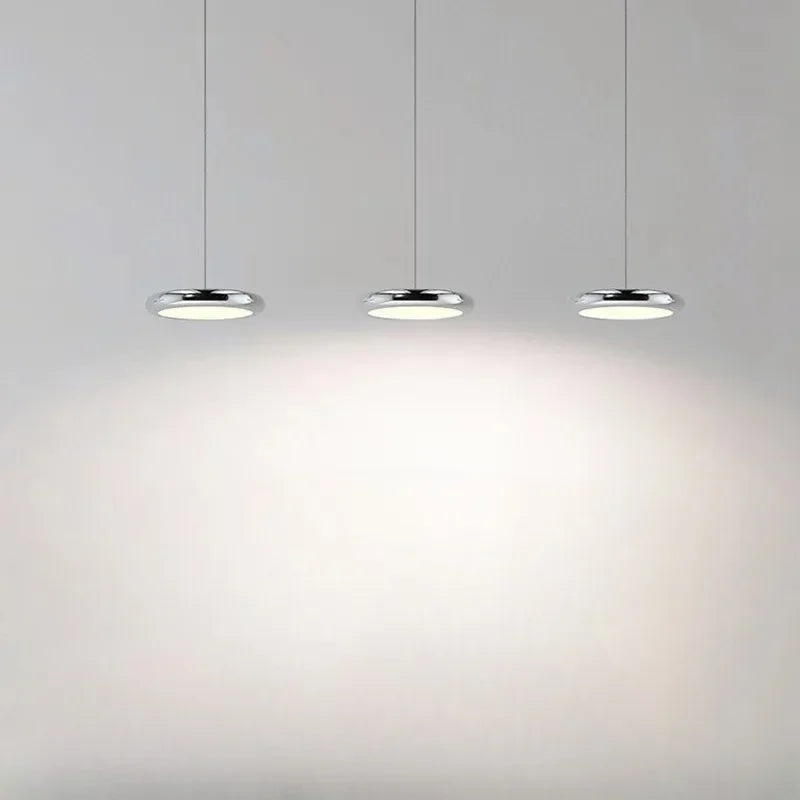 Modern Simple Living Room Bedroom Study Bar Table Flying Saucer Chandelier