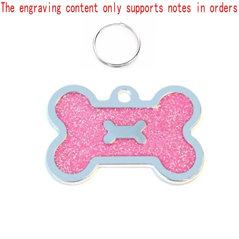 Personalized Custom ID Tag Pet Address Tags For Dogs Cats Engraved Collar Pendant Name Dog Tag Dogs Accessories Cats Items Custom Tags