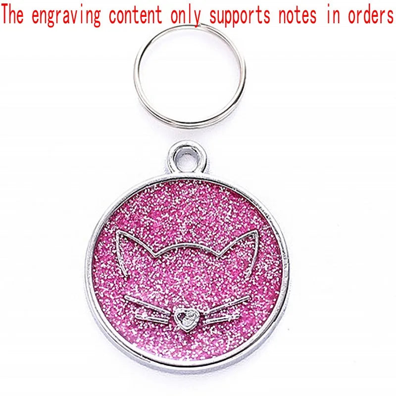 Personalized Custom ID Tag Pet Address Tags For Dogs Cats Engraved Collar Pendant Name Dog Tag Dogs Accessories Cats Items Custom Tags