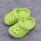 1 Pair Pet Beach Shoes Non-slip Pet Sandals Comfortable Soft-soled Dog Hole Shoe EVA Wear-resistant Dog Rain Boots Running