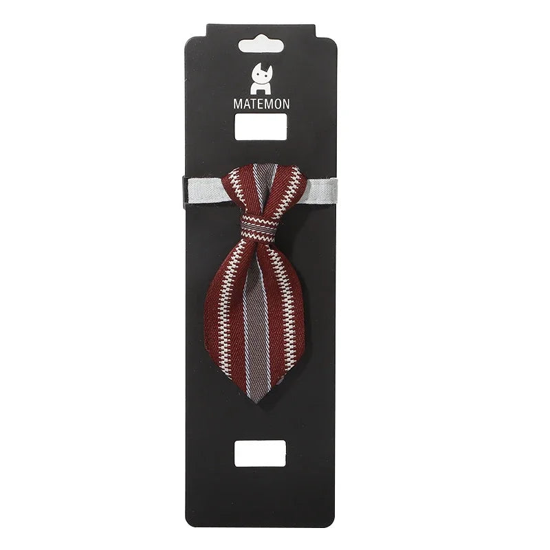 Pet Collar Pet Tie Adjustable Cat Dog Collars Pet Collar Small Medium Large Dogs With Bells Bow Tie Collar Dog Accessories Soft Oxford Puppy Collar