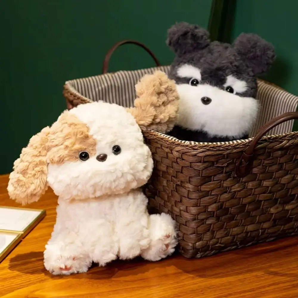 Comfort Plush Toys Pet Little Dog Plush Toy Cartoon Cute Puppy Plush Doll 22cm Soft Anima Stuffed Toy Kids Birthday Christmas