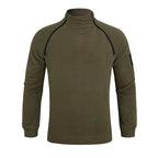 2025 Men Hoodie Autumn Winter Stand Up Collar Hoodie Casual Zipper Outdoor Wear Fashion Men's Clothing Coat